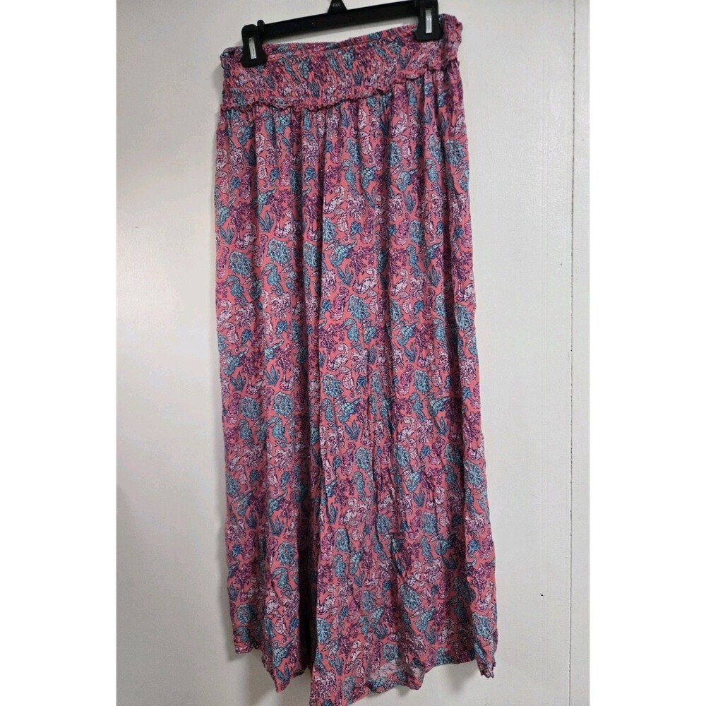 Simply Southern Skirt Womens One Size Floral Boho Festival Granola Coastal Beach